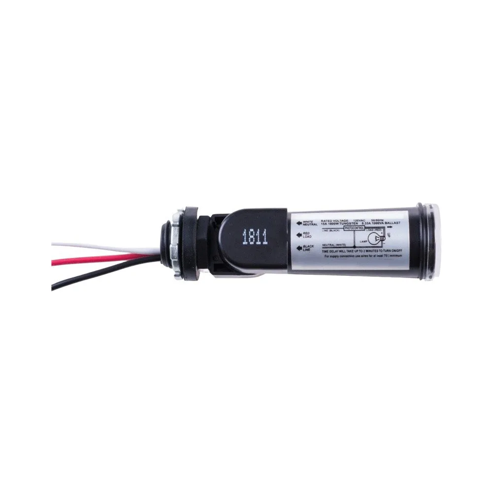 4 Packs 120V Photocell Sensor Switch Dusk to Dawn Automatic Light Control for Porch Garden Street Courtyard Outdoor Lighting