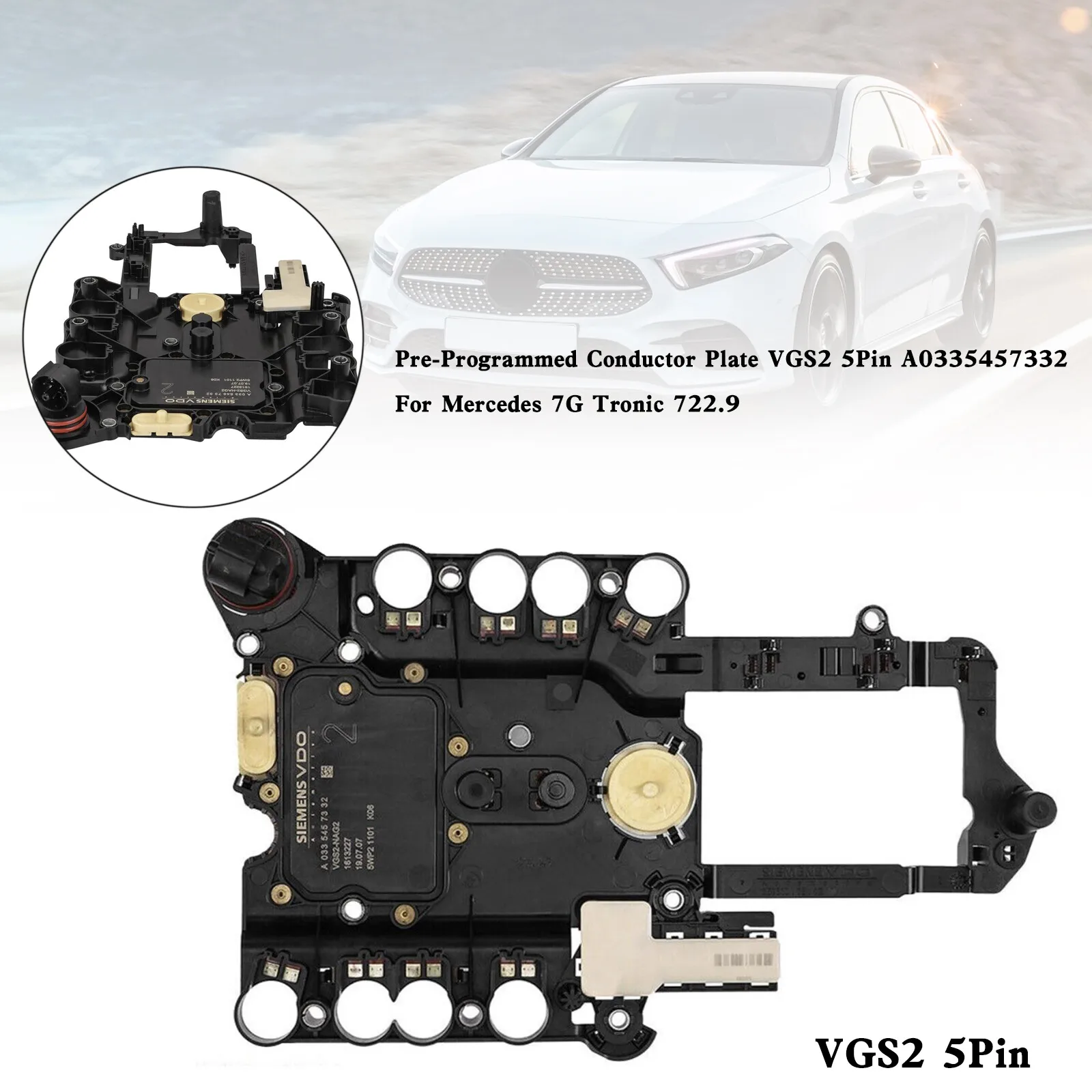 Pre-Programmed 722.9 TCU Conductor Plate VGS2 A0335457332 For Mercedes 7G Tronic
