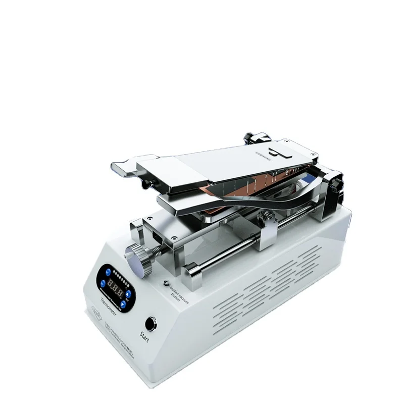 TBK 988X Curved LCD Screen Glass Separator Machine Dual Vacuum Pump LCD Display Screen Repair Screen Separating  Machine