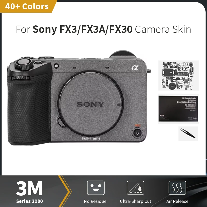 For Sony FX3 Skin,Sony FX3/FX3A/FX30 Sticker,Scratch-resistant protective film, full coverage protection