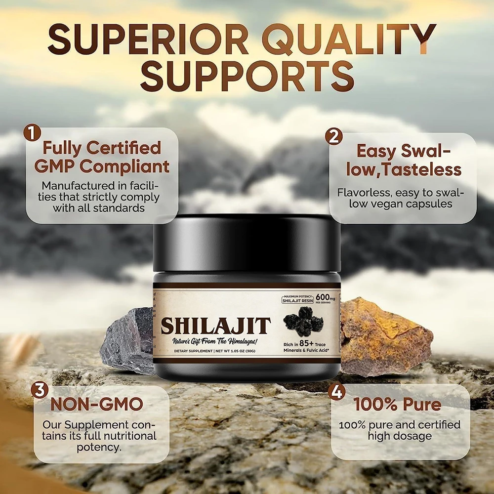 Shilajit Puro Orgânico do Hima - Shilajit Resin Pure avaliação e preço