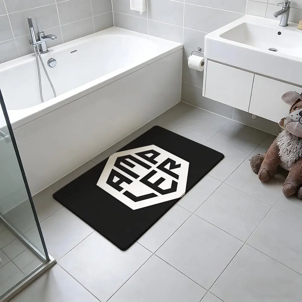 Fun English Amplerr Floor Mat Absorbent Floor Mat Non-Slip Entrance Rug for Bathrooms Restrooms and Toilets