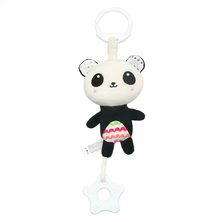 Neonato peluche passeggino giocattoli sonagli per bambini cellulari Cartoon Animal Hanging Bell giocattoli educativi per bambini 0-12 mesi Speelgoed