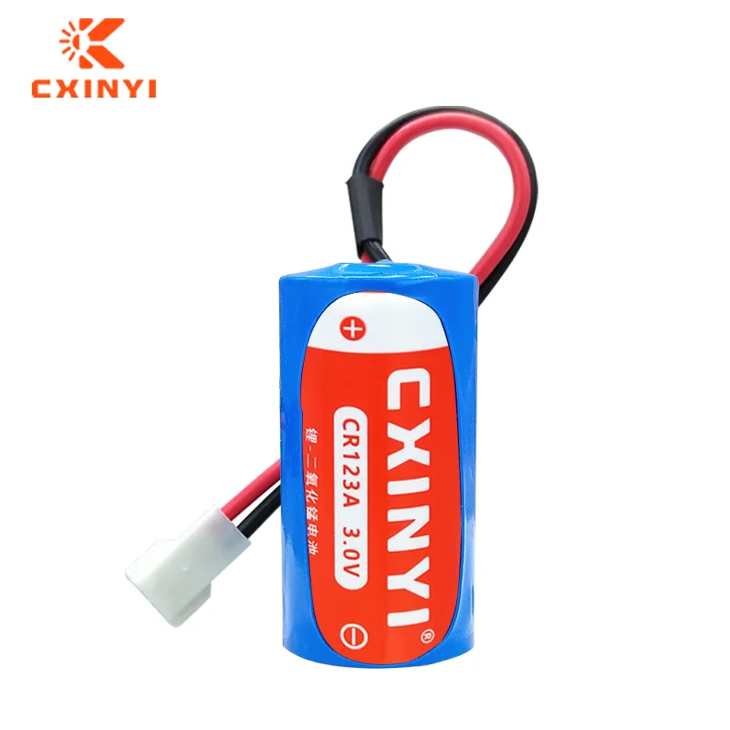 CXINYI CR123A Add 51005 Plug 3V Disposable Lithium Manganese Battery Smoke Alarm Intelligent Toilet CR17345 Water Meter