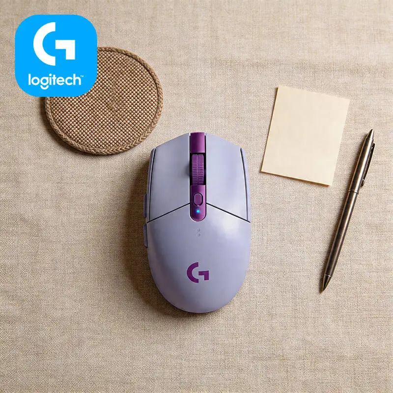 Wireless Gaming Mouse Logitech G305, 12000 DPI HERO Sensor, 6 Programmable Buttons, 250hr Battery, 99g, PC Mac Gamers