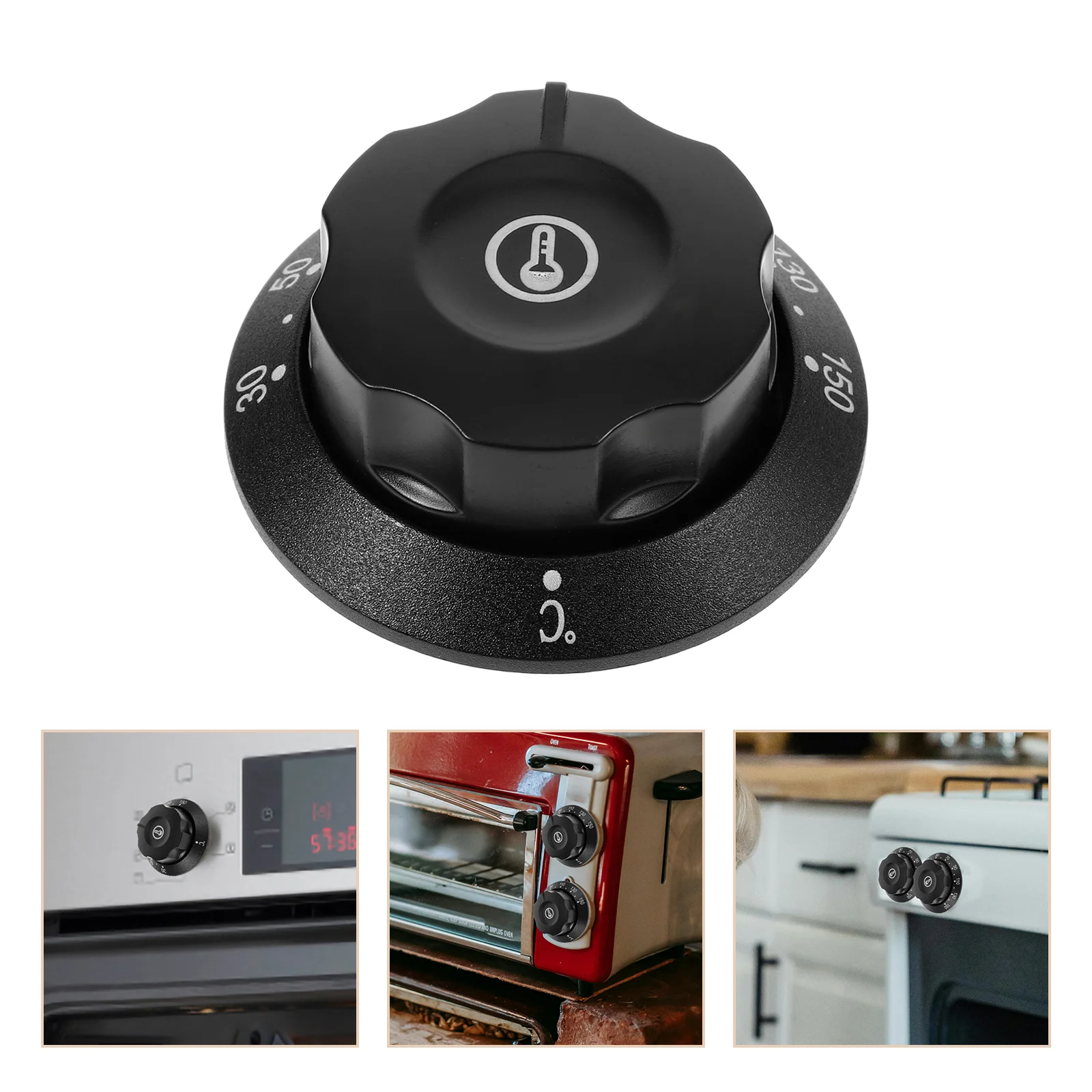 

Thermostat Cover Oven Replacement Knob Temperature Dial Number Thermal Switch for Fryer Knobs Plastic