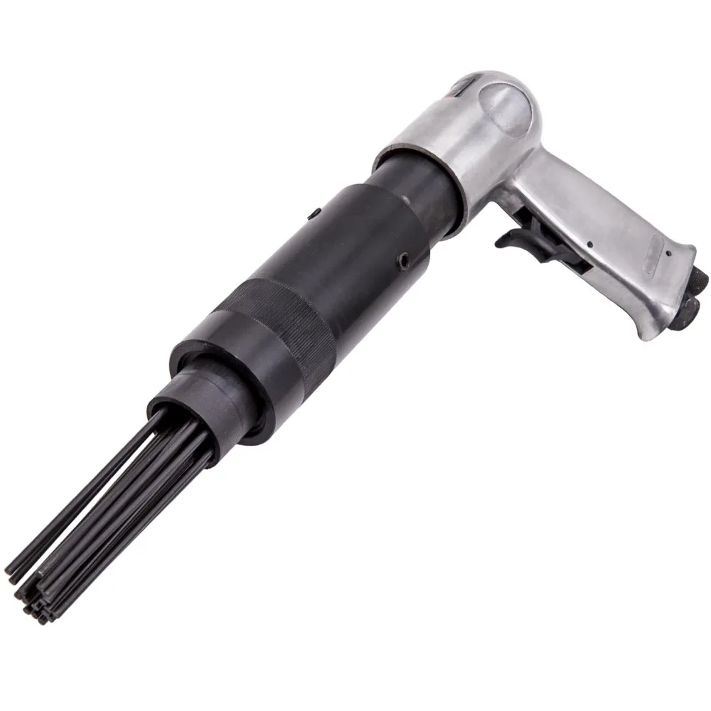 Air Pneumatic Needle Scaler Rust Slag Pistol Grip Corrosion Remover Deburr Rust Removing Tool