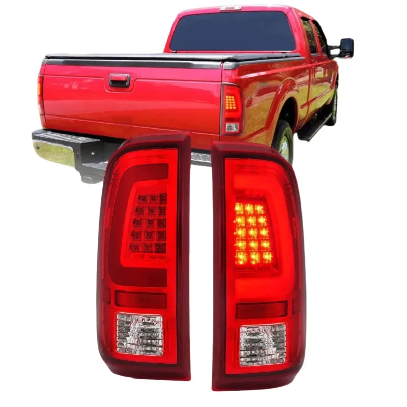 

1 Pair Rear Stop Tail Light Taillight Brake Light Turn Signal for Ford F250 2008 2009 2010 2011 2012 2013 2014 2015 2016 Pickup