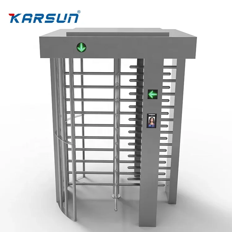 Controllo accessi porta tornello a tutta altezza in acciaio inossidabile 304/316 per persone disabili