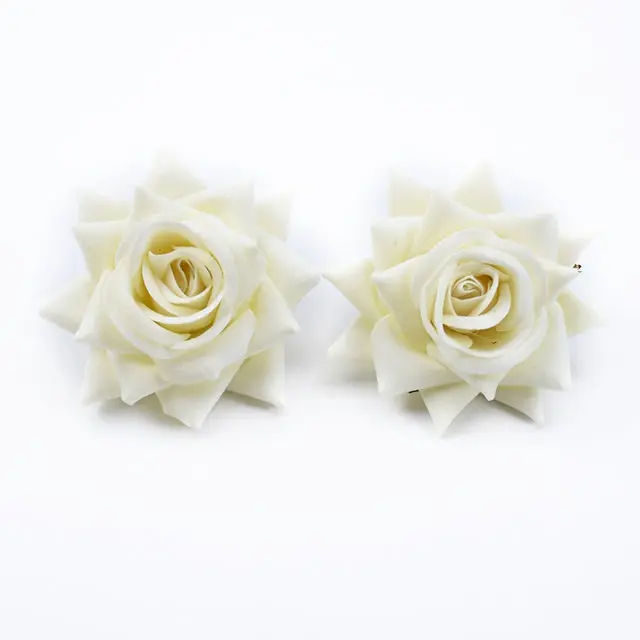 30/100PCS High Quality Artificial Flowers Festival Car Home Decoration Wedding Bridal Accessories DIY Art Wreath Gift Silk Roses image 3