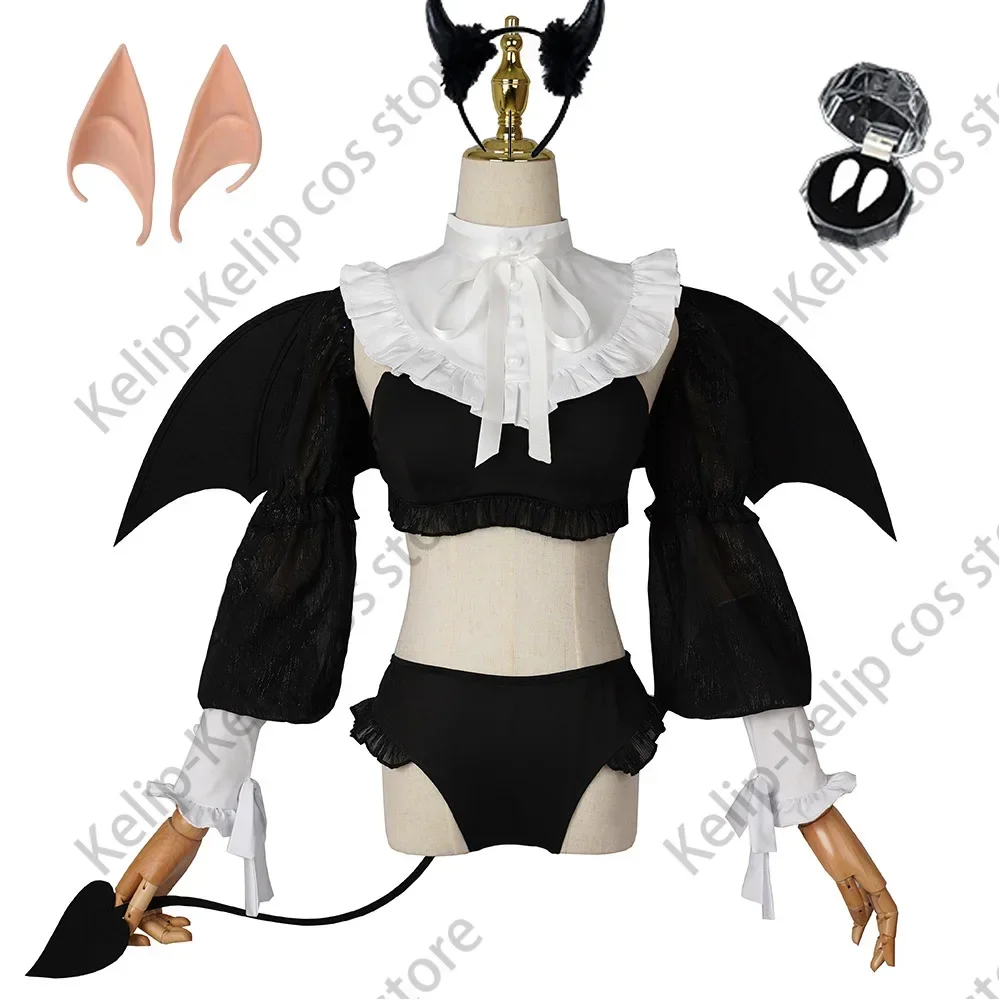 Anime Rizu Kyun Marin Kitagawa Cosplay Costume My Dress Up Darling Cosplay Full Set Cosplay Bikini Kuroe Shizuku Wig Set