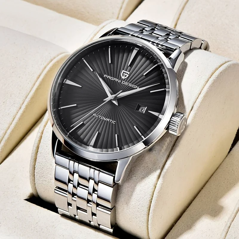 

PAGANI DESIGN Top Business Watch Mechanical Automatic Watch 316L Stainless Steel Waterproof Luxury Calendar Watches for Man