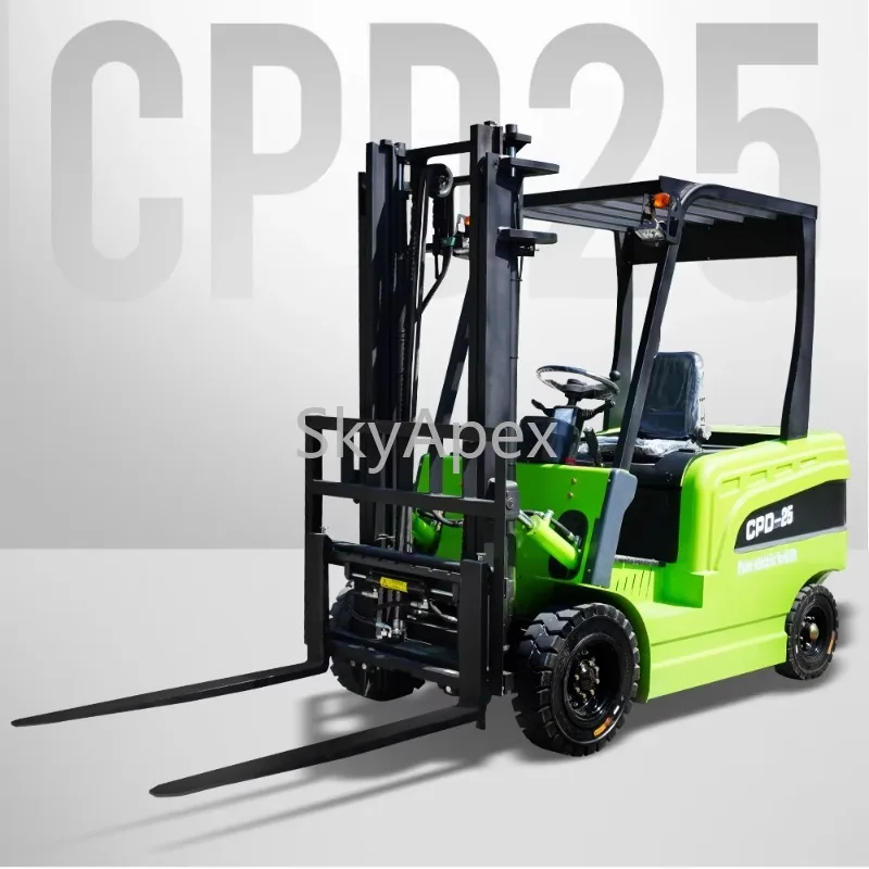 China Professional Manufacturer 2.5-Ton Portable  Electric Forklift  Lithium Battery With Fast Charging  For Warehouse & Factory