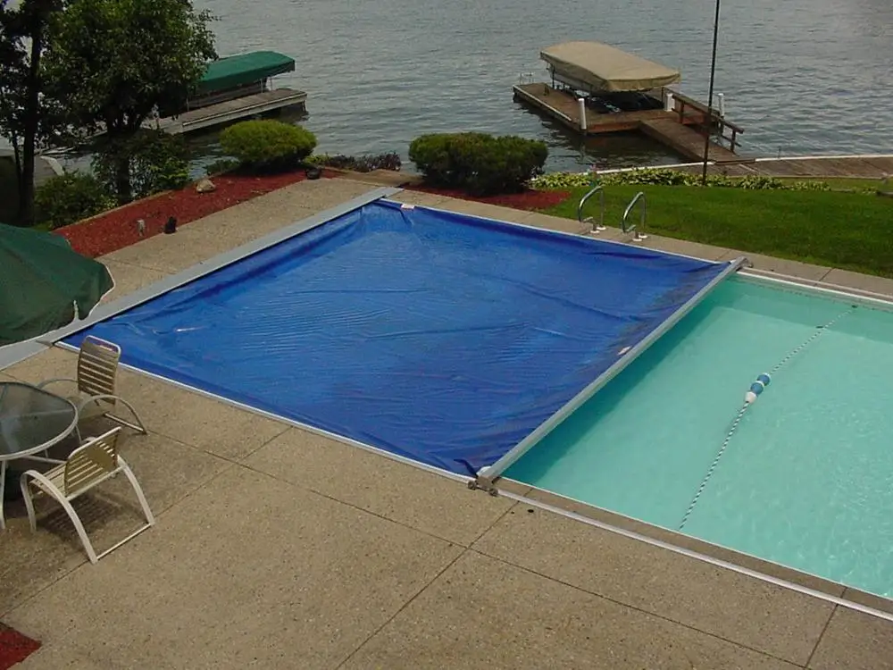 Factory Sale Outside Automatic Swimming Pool Winter Safety Cover Bache Pour Piscine