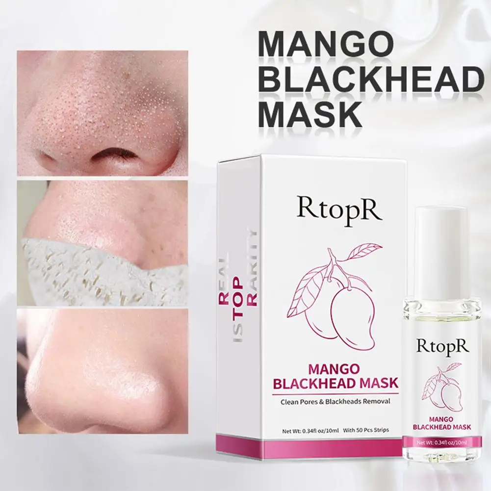 

Mango Black Head Mask Clean Pores & Black Heads Removal Face Essence Blackhead Remover Mask Face Care Products