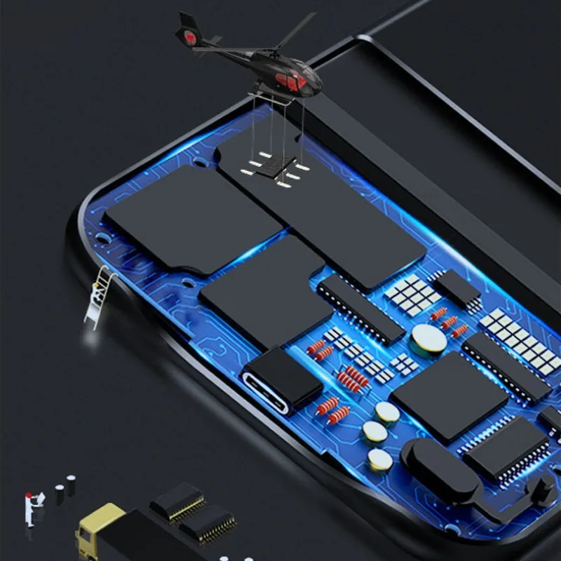 OPPO Find X3 Pro Neo用10000mAhバッテリーチャージャーケース、Find X3用スリム耐衝撃外部バッテリー充電カバー