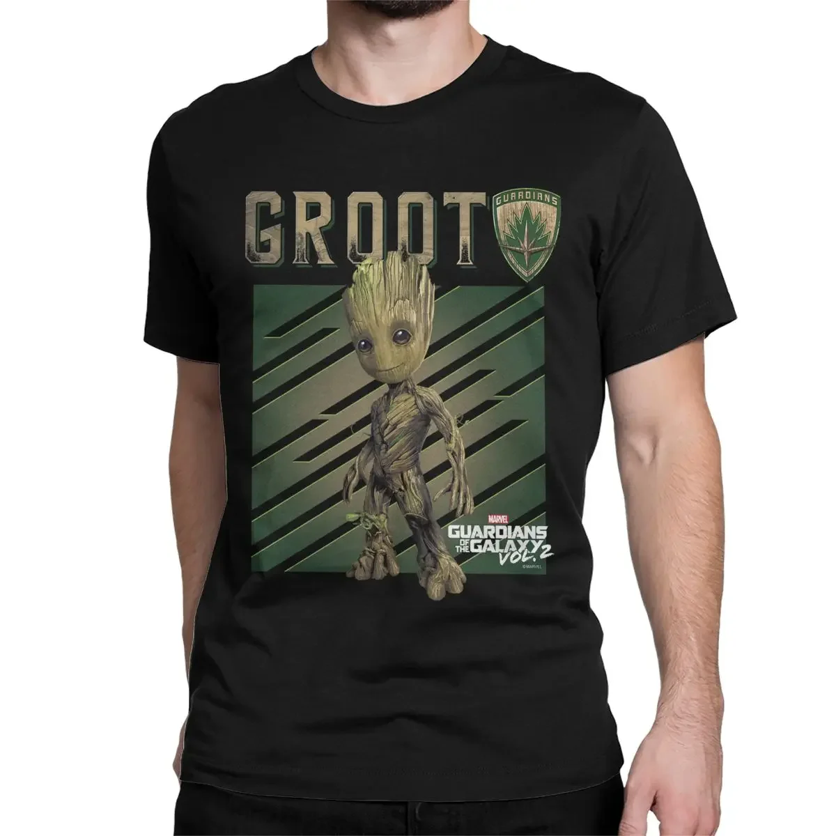 Camisetas de guardianes de la galaxia para hombre y mujer, ropa 100% de algodón, de manga corta, talla grande, I Am Baby Groot