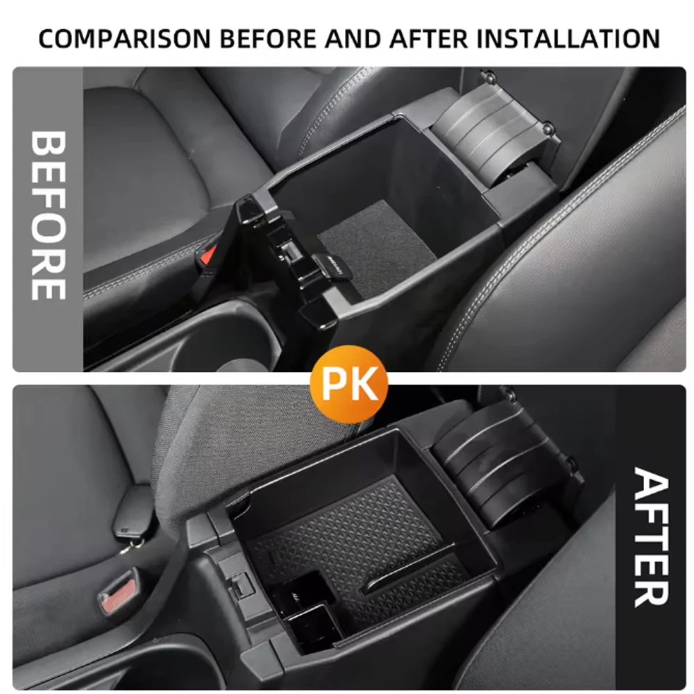 Auto-Mittelarmlehnen-Aufbewahrungsbox für Toyota Corolla E210 Cross XG10 2019-2024 Organizer-Ablagefach Zubehör – Detail 1