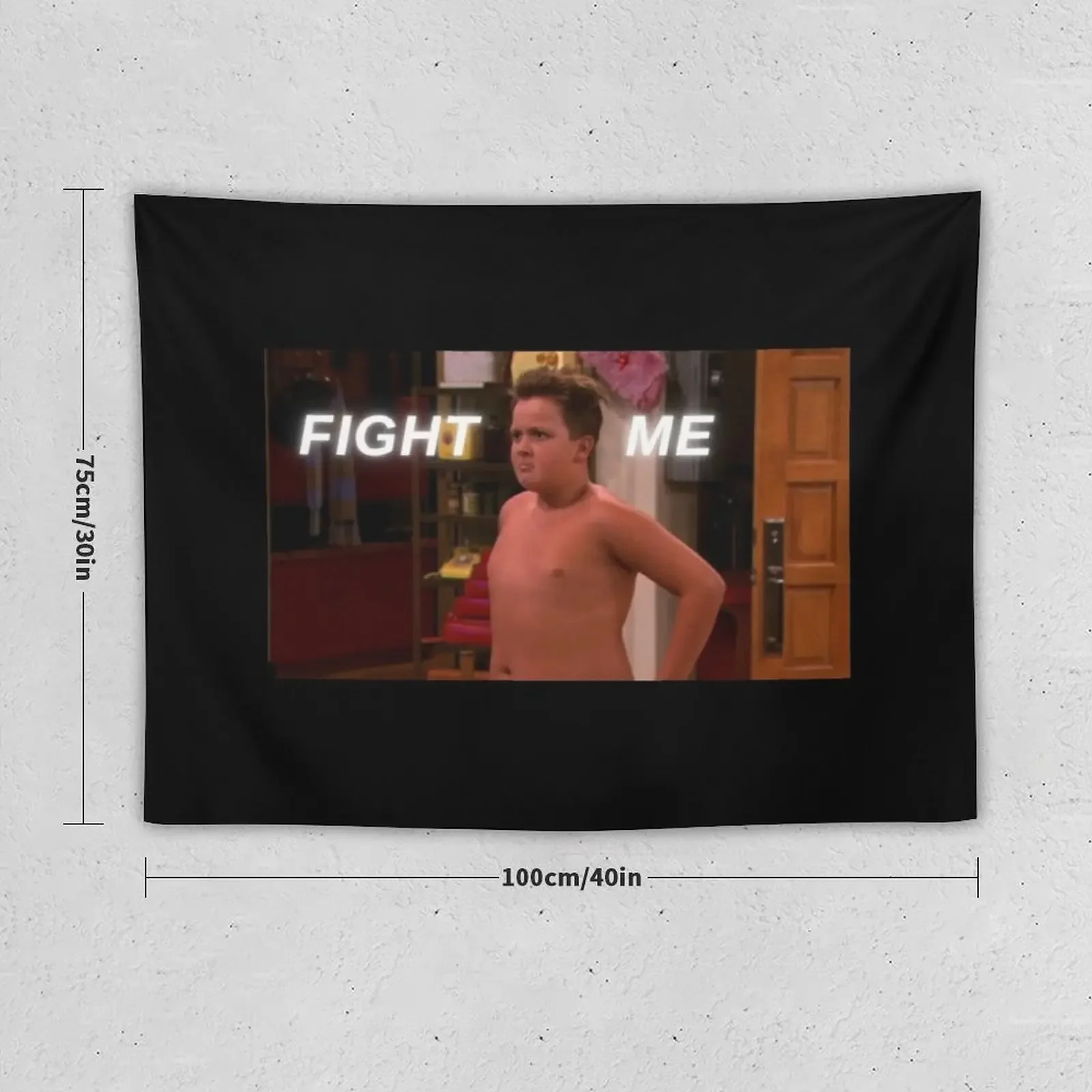 Gibby wants to Fight - iCarly Tapestry Hanging Wall Home Decor Accessories Tapestry