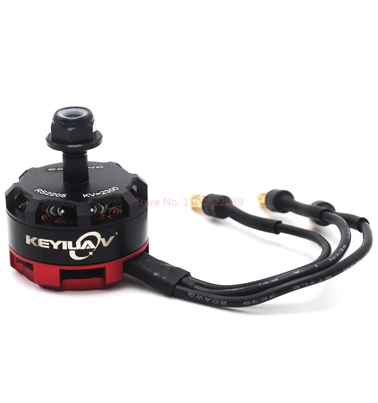 Motor sem escova para modelo Quadcopter FPV, aeronave Crossover, Rs2205, 2300kv250, nível 5"