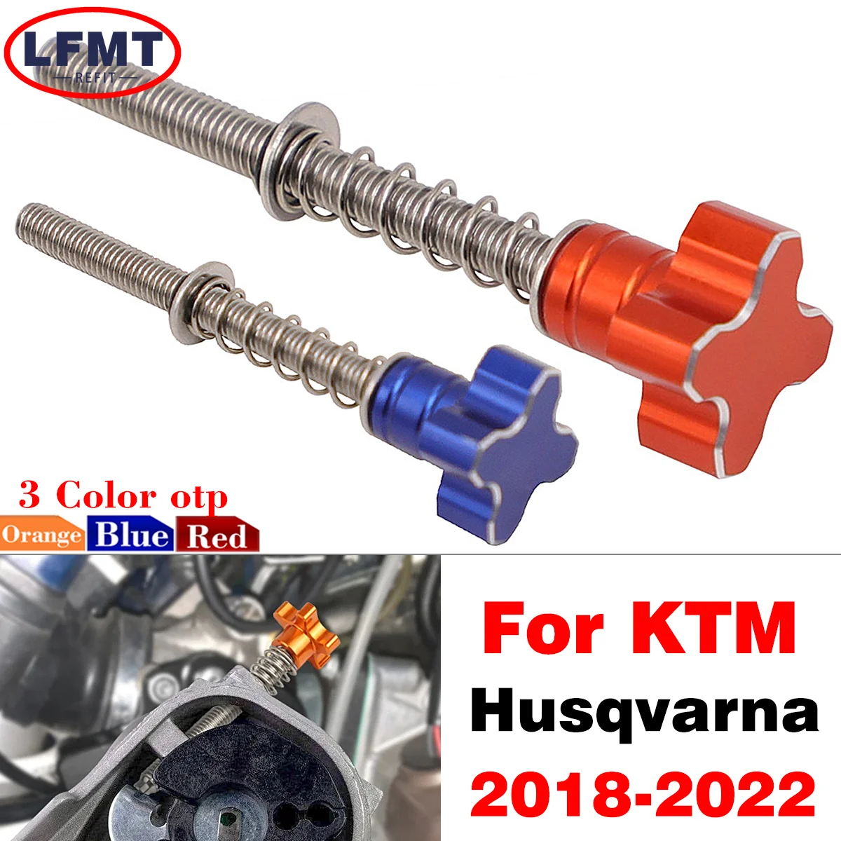 

Motocross Fuel Idle Speed Adjuster Screw For KTM 150XCW XCW 300XCW 250EXC 300EXC TPI For Husqvarna TE150i 250i TE300i 2018-2023