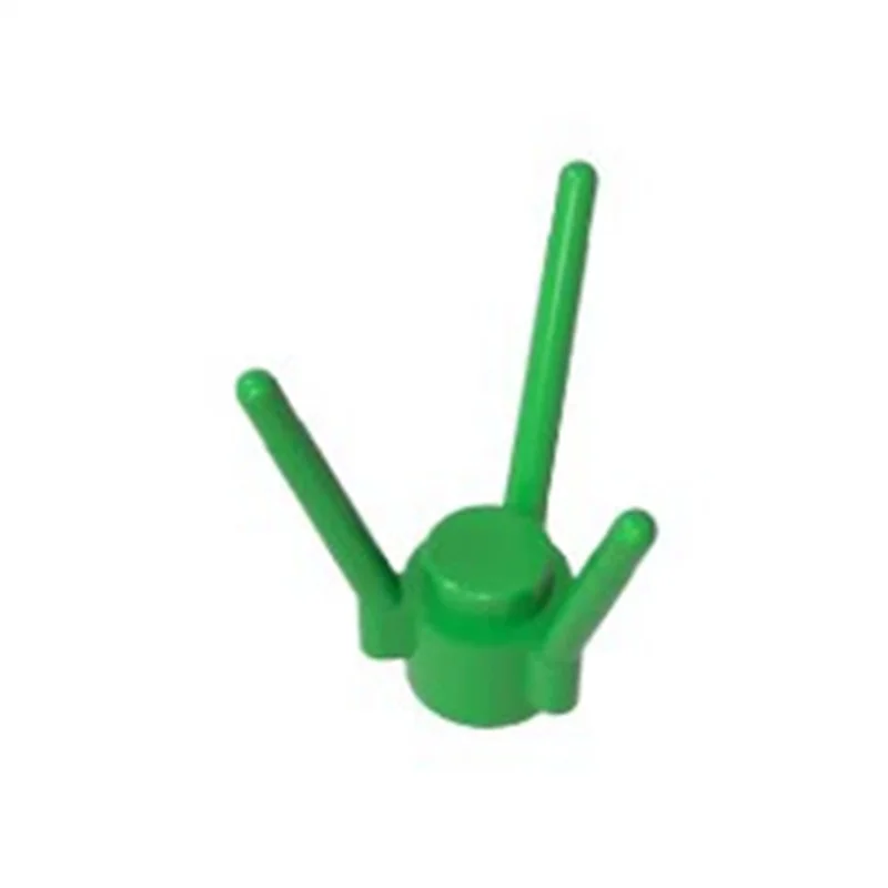 50 stücke MOC Teile 3741 Pflanze Blume Stem Bausteine Straße Pflanzen Blumen Dekoration Zusammengesetzte Ziegel Spielzeug Für Geschenke