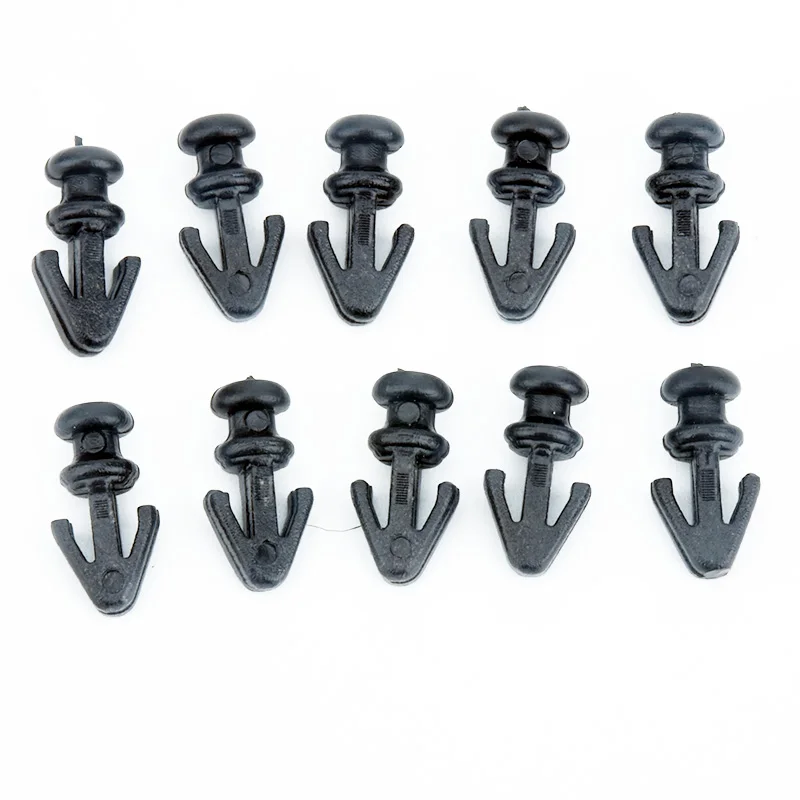50 Uds sello de puerta de coche tira de sellado de alféizar Clips burlete inferior remache de sujeción automática para Ford Mondeo MK2 MK3 MK4