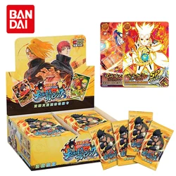 Narutoes figurki Anime Naruto karty pudełko gra hobby kolekcja rzadka karta tcg Sasuke Ninja Kakashi dla dzieci prezenty zabawki