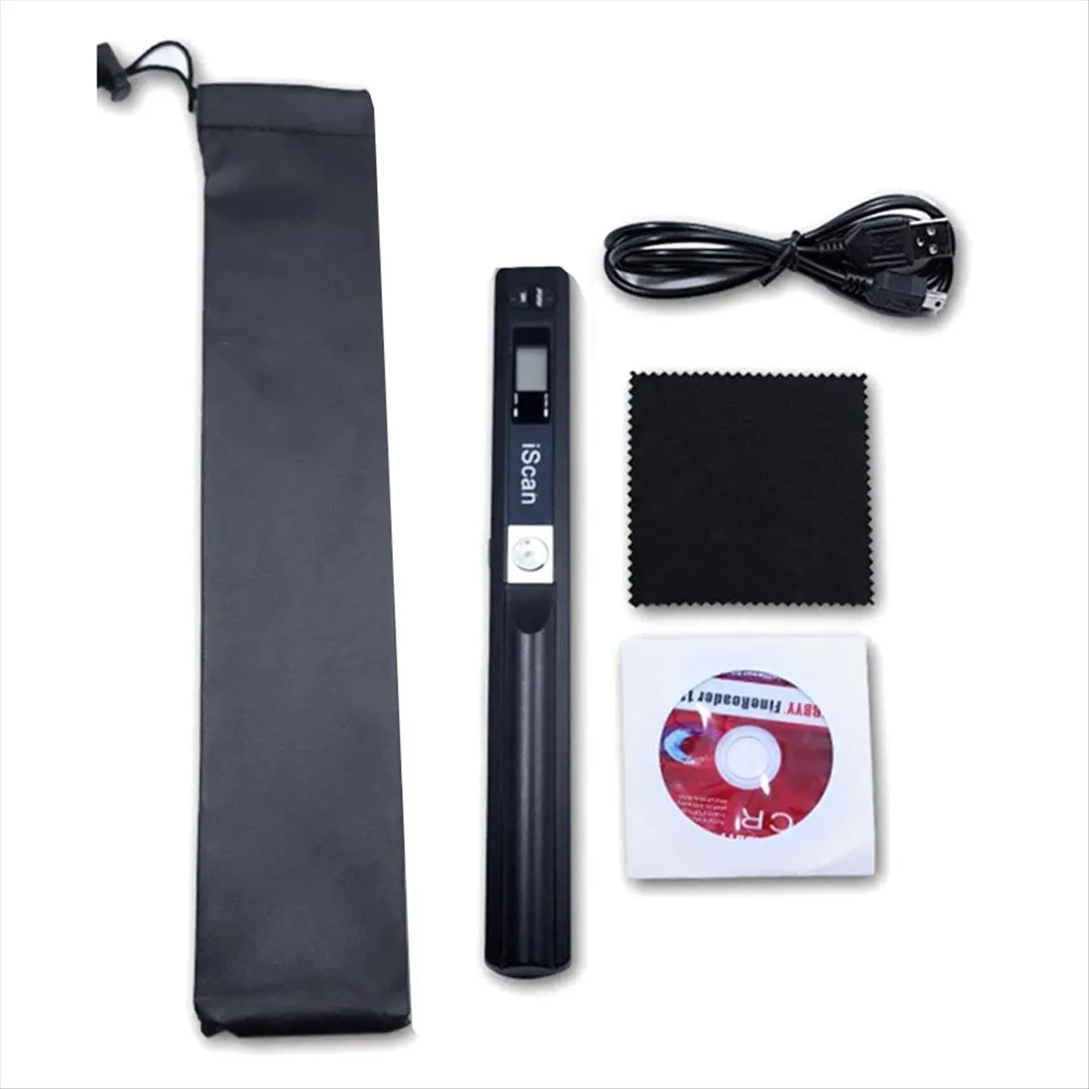 Goodprice Portable Scanner 900DPI Handheld A4 Document Scanner LCD Display Supports JPG/PDF Formats Ideal for Books & Images