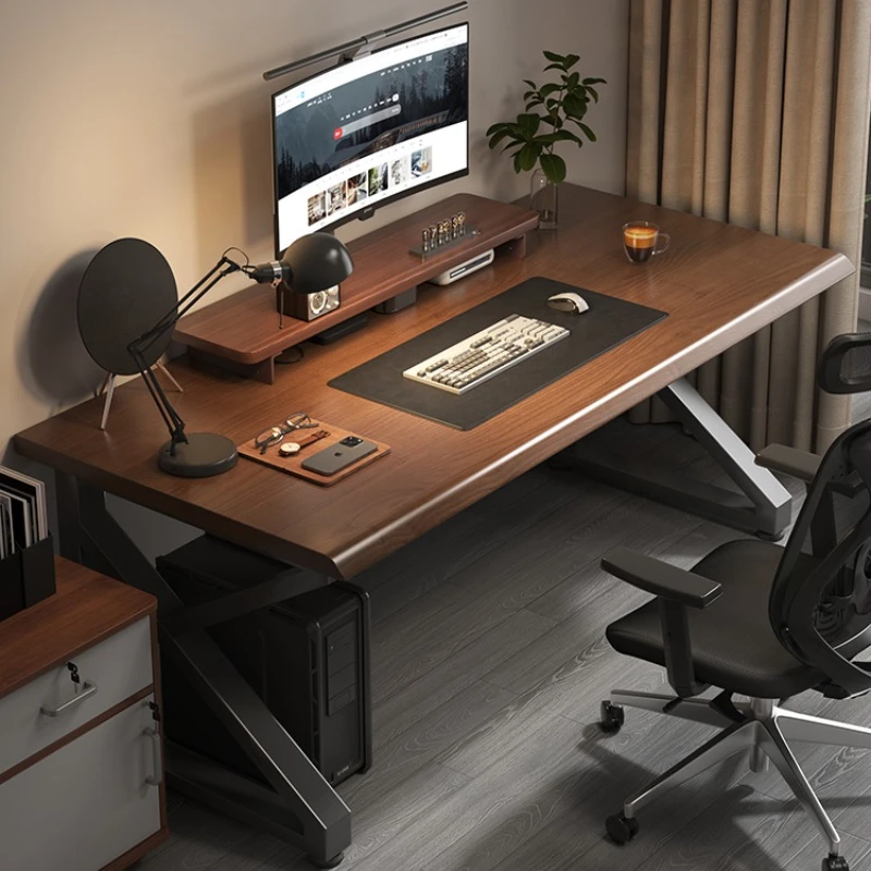 

Computer desk desktop double e-sports table, adult household table