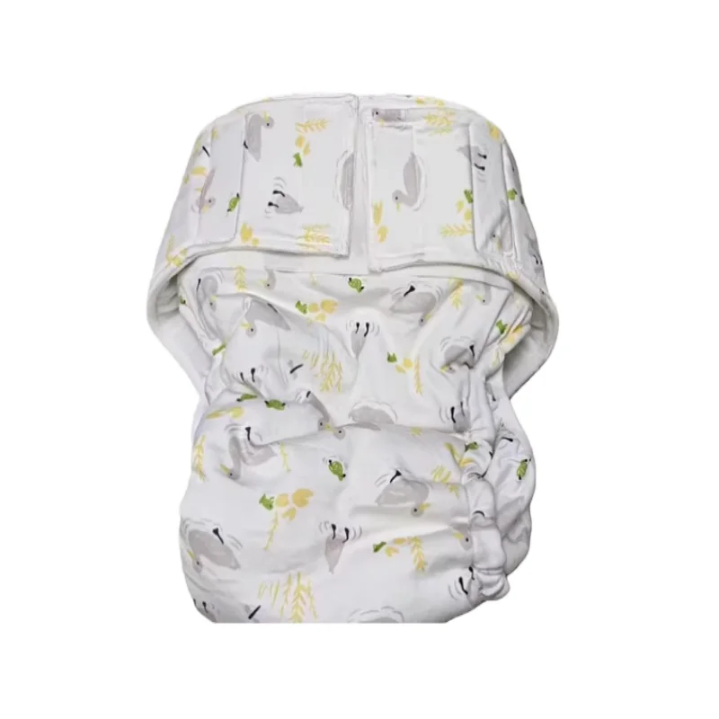 Couple Leak Proof Diaper Pants DDLG Panties Velcro Adjustable Waistband Quilted Thicken  ABDL Adult Baby Cosplay Diaper Pants
