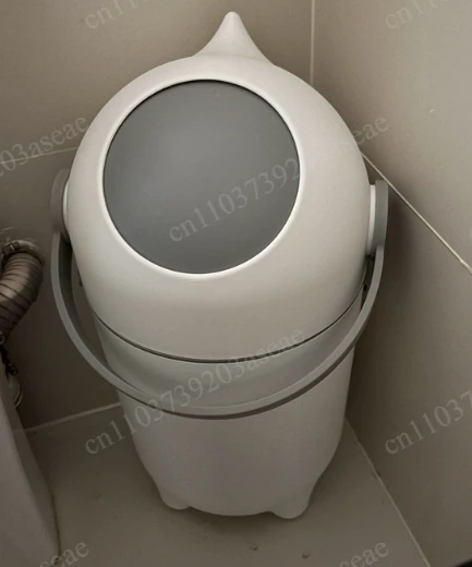 Diaper trash can, large-capacity odor-proof diaper trash can, with quiet closure