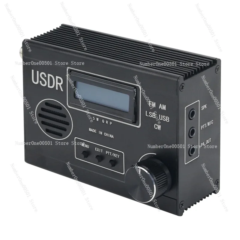 Open Source USDR 5W 8 Band SDR High Frequency Radio Transceiver AM LSB USB CW U SDX