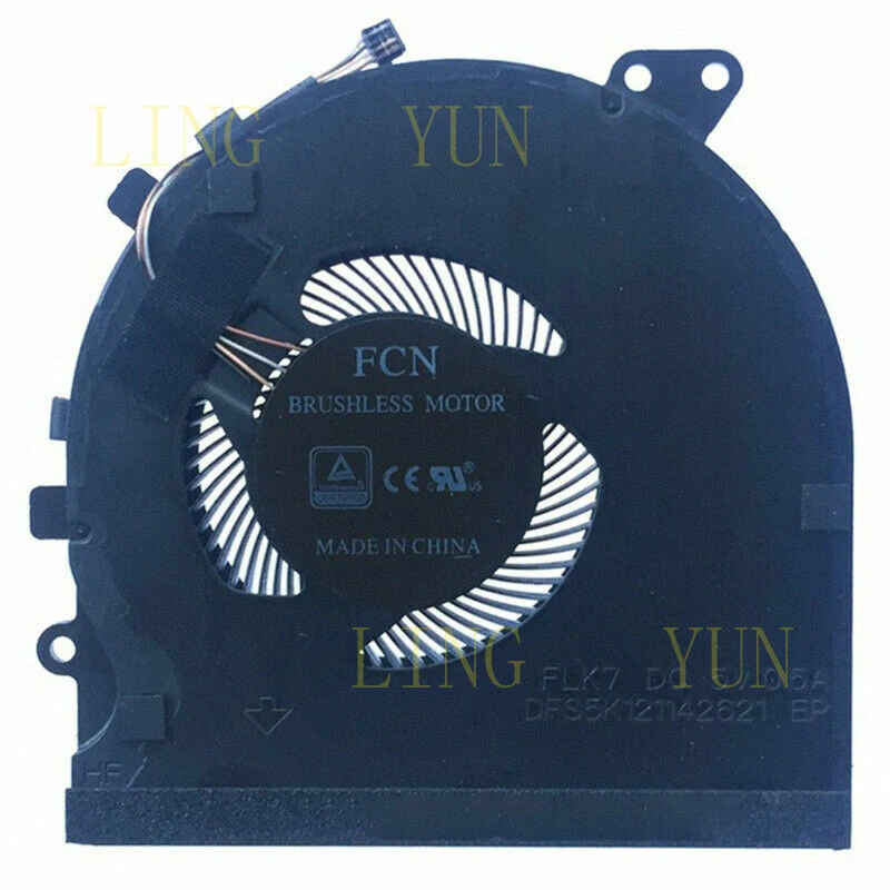 Z  Genuine  for  Razer Blade 15 RZ09-0270 Gaming Laptop GPU Cooling Fan DFS5K121142621