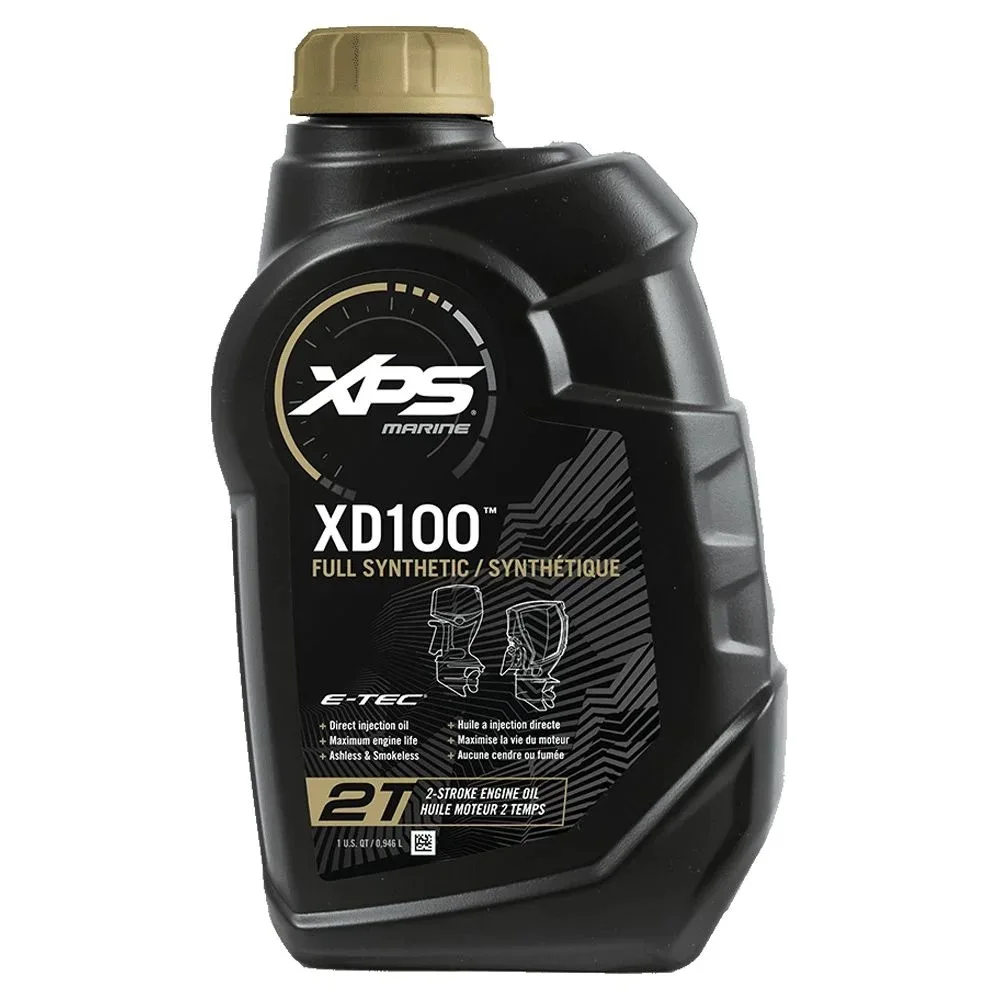 

Marine XD100 Synthetic 2-Stroke Engine Oil For Evinrude E-TEC, 1 Quart