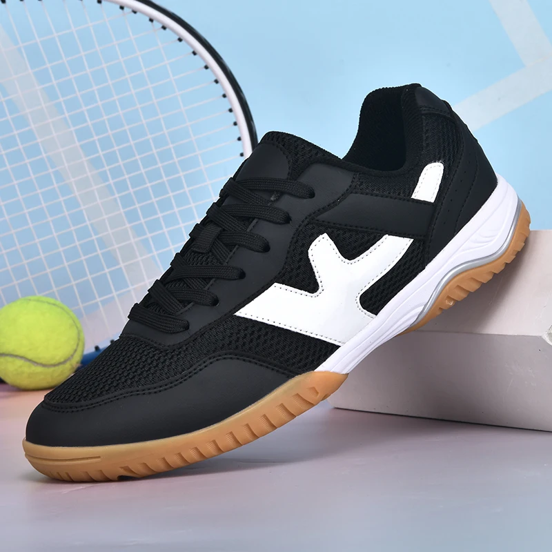 Professional Table Tennis Shoes Men Women Breathable Sport Shoe Unisex Good Quality Court Shoes Couples Anti Slip Gym Shoes