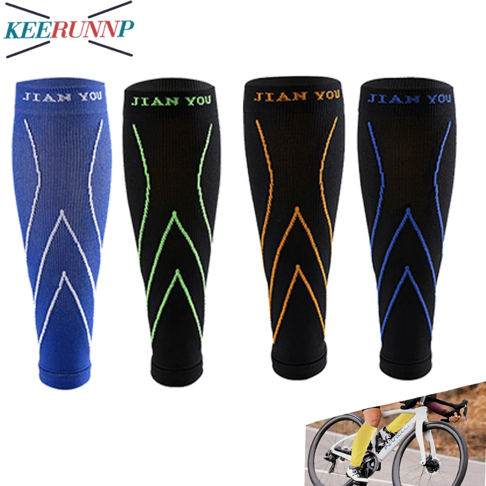 

1Pair Calf Compression Sleeve for Men &Women,Leg compression Sleeve,Footless Compression Socks for Varicose Veins Runner