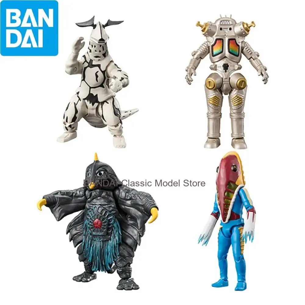 

Bandai Genuine Ultraman Shokugan Toys Super Action Series 2 Anime Figure Elecking King Joe Alien Metron Bemstar Model Decoration