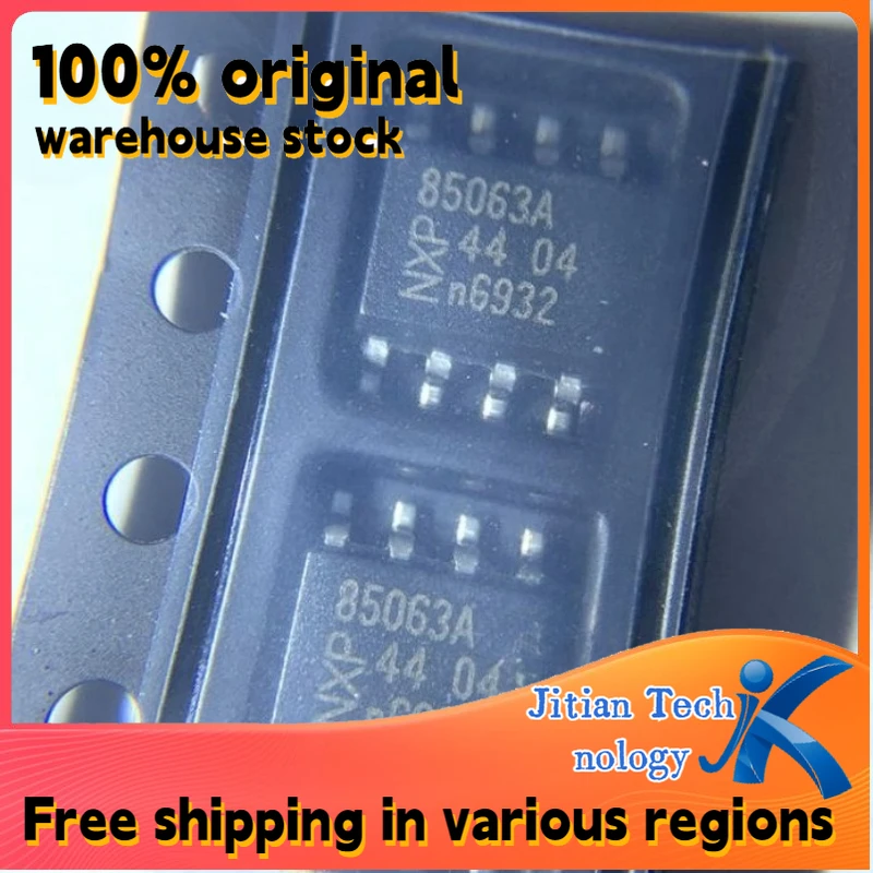 10PCS 100% new PCF85063AT/A logo 85063A SOP8 Real-time clock chip Channel direct sales