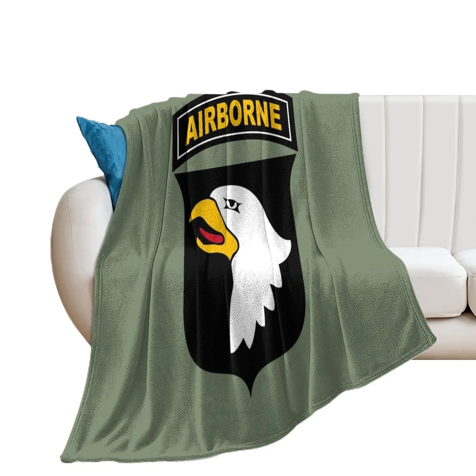 101st Airborne Division (US Army) Throw Blanket Decorative Sofas Tourist Luxury Designer Polar Blankets