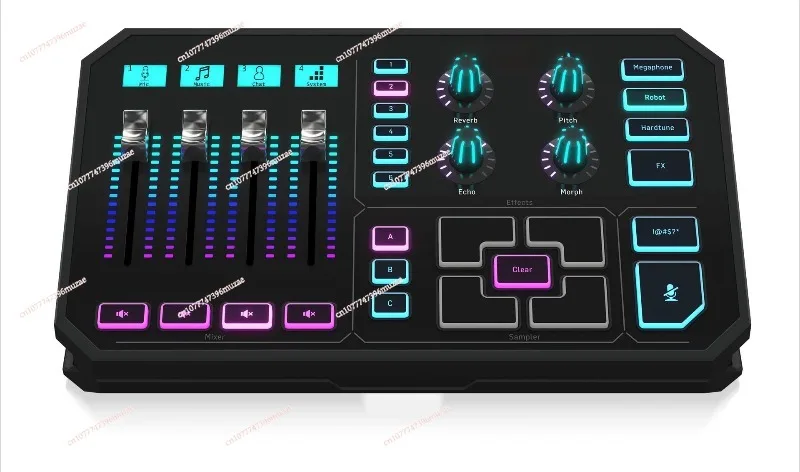 

Professional Sound Card Mixer with 4-Channel Mixer TC Helicon GO XLR