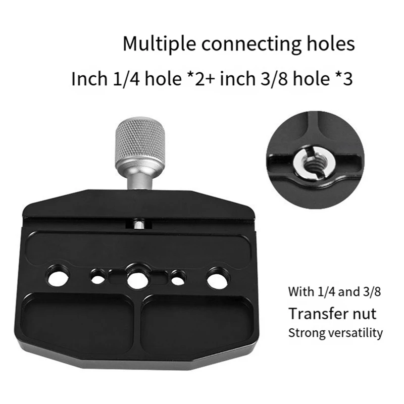 Best-Camera Clamp Quick Release Clamp Tripod Ball Head Mount Adapter Portable Stand Clamp For Arca Swiss Plate