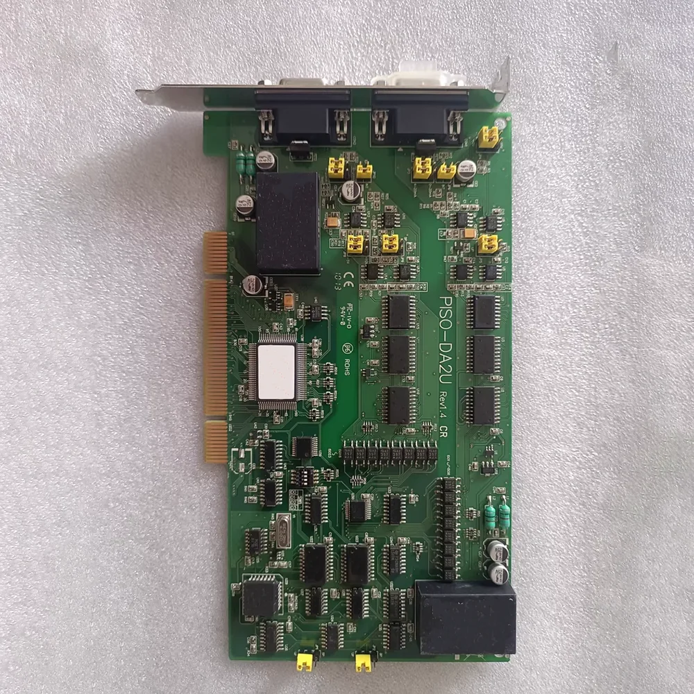 

PISO-DA2U Rev1.4 12-битовая аналоговая выходная плата