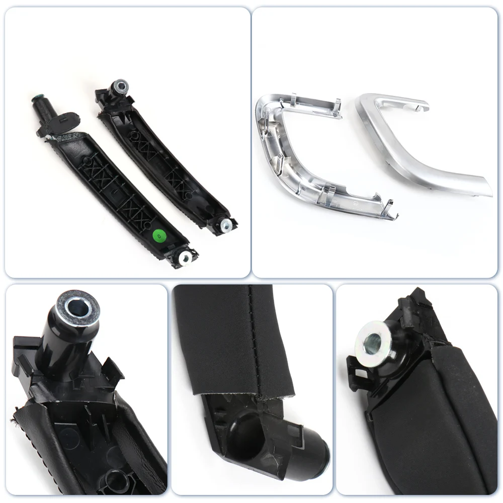 

Car Inner Pull Handle Door Panel Handle Interior Door Leather Armrest For Land Rover Discovery 2015-2019 LR076161