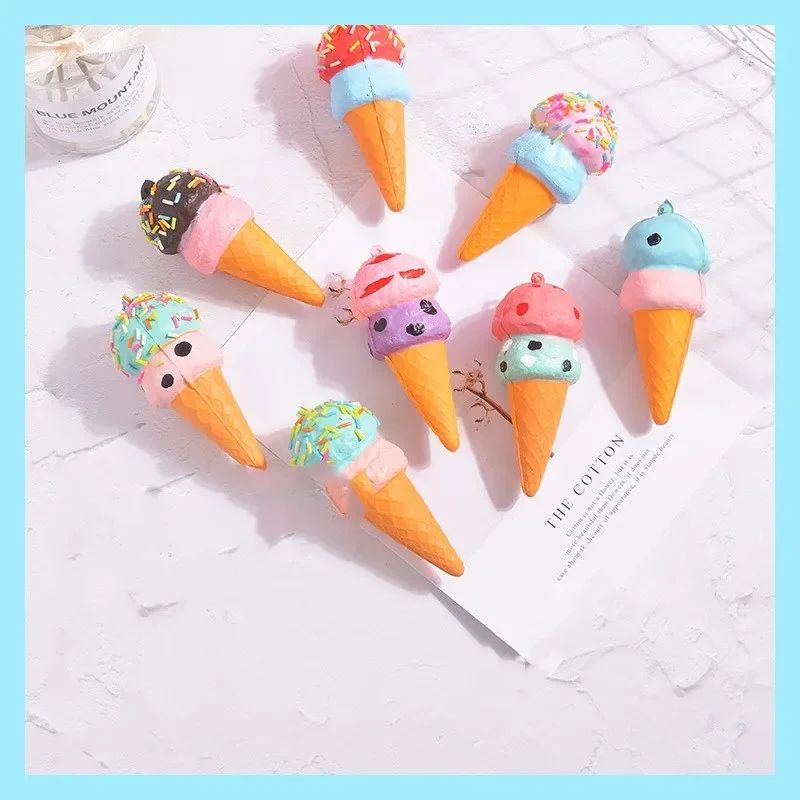 1 pz simulazione gelato modello forniture per feste negozio di dolci decorazione negozio di dolci giocattoli di gelato finti artificiali puntelli