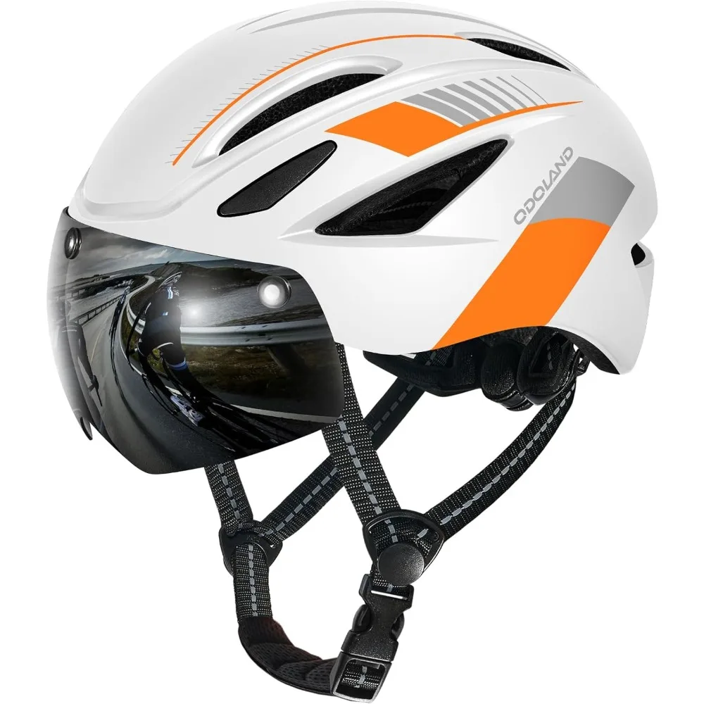 

Велосипедный шлем для взрослых со съемным магнитным солнцезащитным козырьком, регулируемый циферблат, велосипедный шлем для горного шоссейного велосипеда, керамический