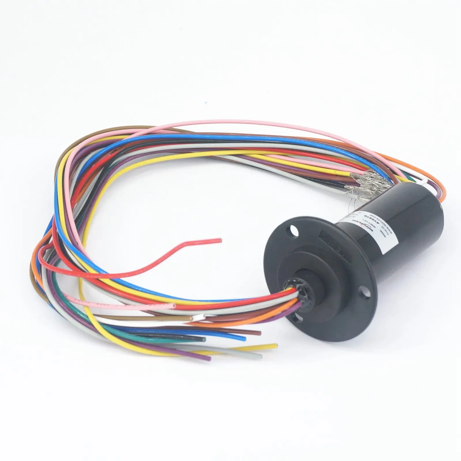 2/3/4/5/6/12 Wires 2/5/10/20/30A Circuits 250Rpm Capsule Slip Ring 600V For Monitor Robotic IP51 Lead Length:300mm