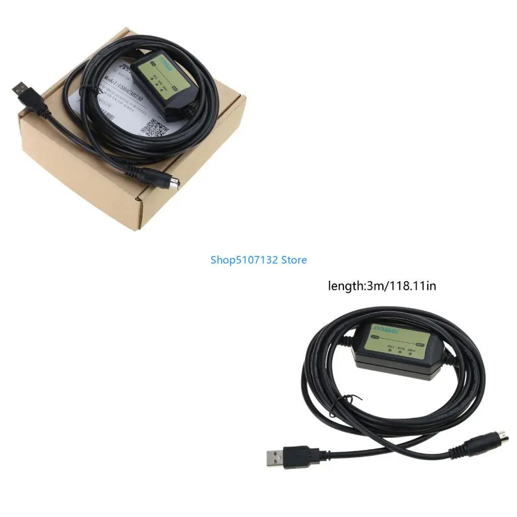 87HD USB-ACAB230 for DELTA USB-DVP EX EH EC SV Series PLC Programming Cable