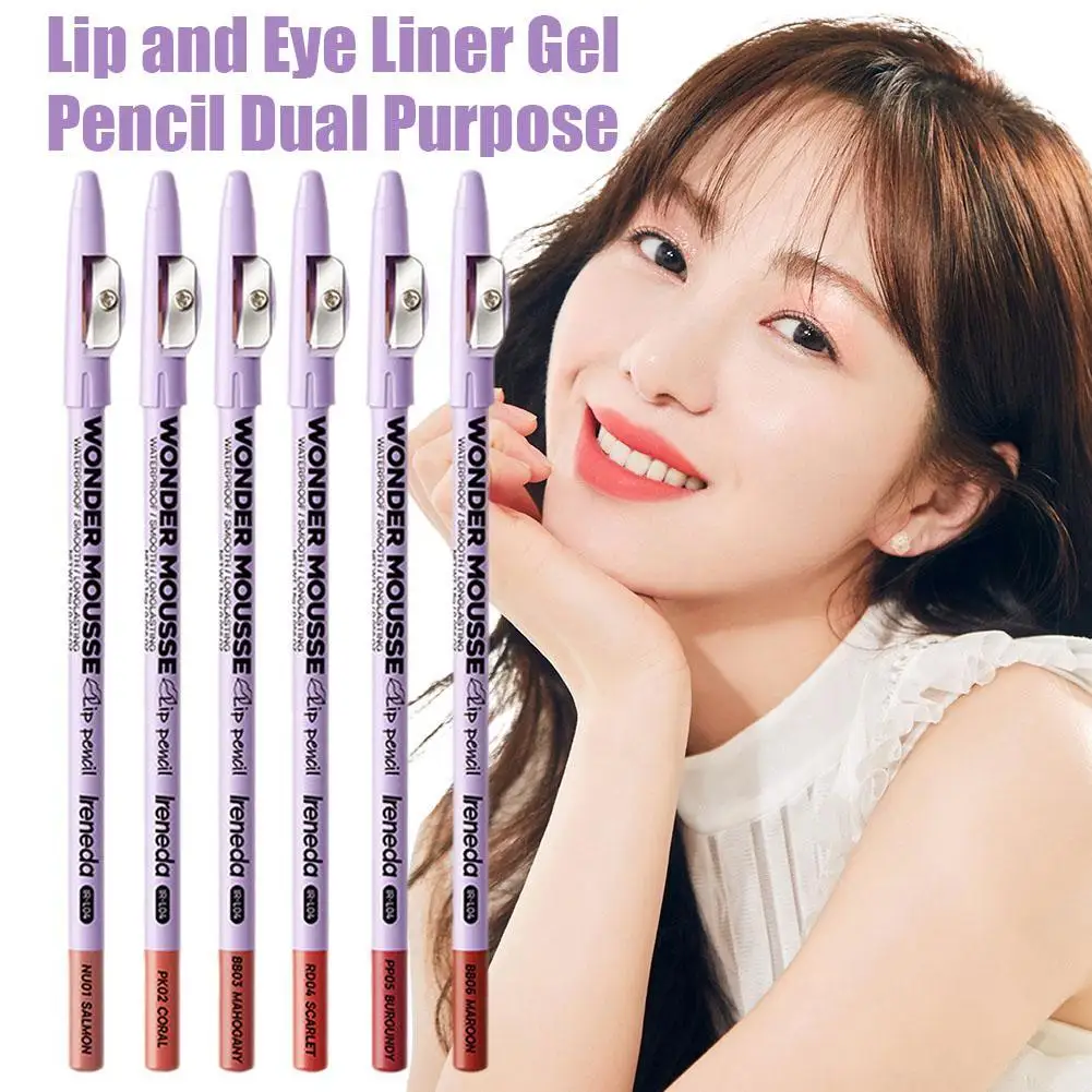 6Colors Lip Liner Matte Waterproof Professional Charming Moisturizing Lipstick Contour Lips Makeup Tool Cosmetic