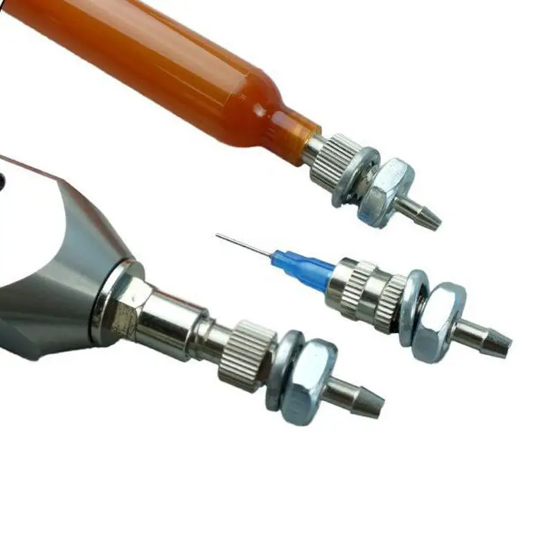 Luer Lock Adapter Fitting Food Safe Material Dispenser Connector for Gas Pipe Kitchen Oil Pipeline Transfer Use